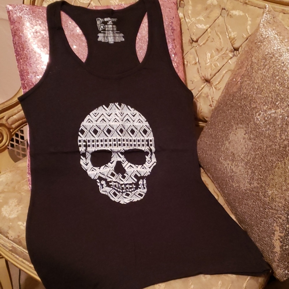 Skull tank top